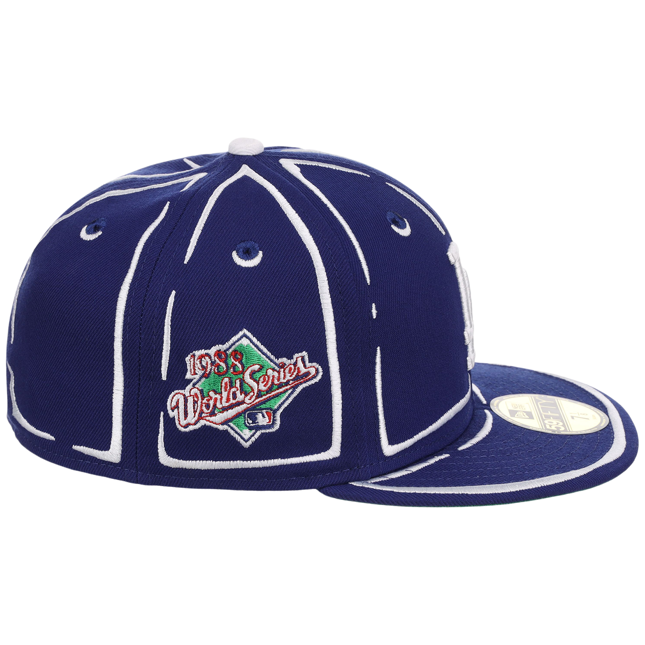 Los Angeles Dodgers Joshua Vides x MLB 'Outline' New Era 59FIFTY Collection