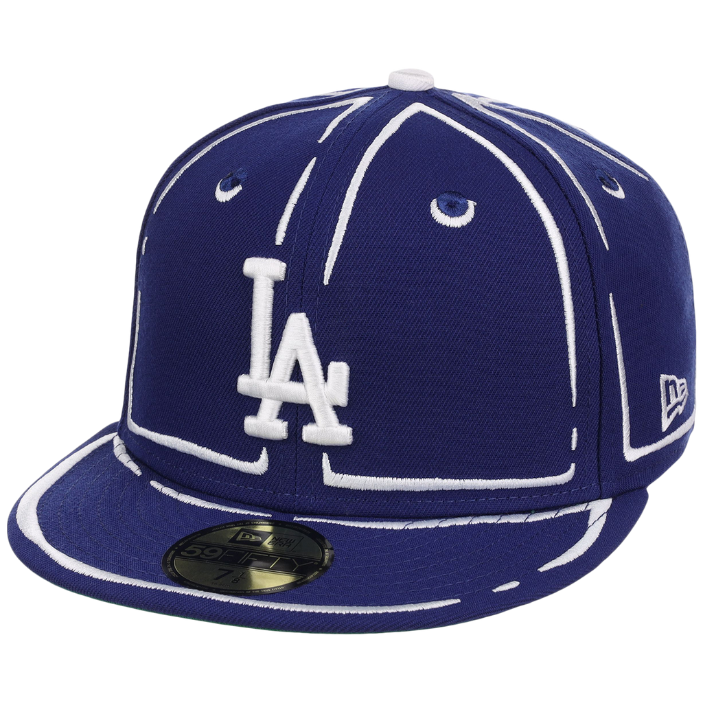 Los Angeles Dodgers Joshua Vides x MLB 'Outline' New Era 59FIFTY Collection
