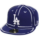Los Angeles Dodgers Joshua Vides x MLB 'Outline' New Era 59FIFTY Collection