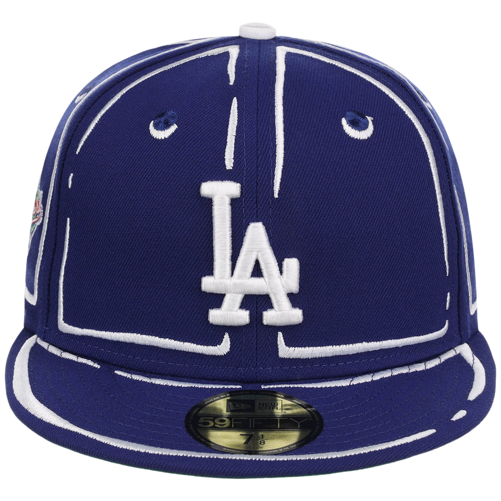 Los Angeles Dodgers Joshua Vides x MLB 'Outline' New Era 59FIFTY Collection