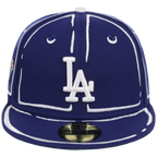 Los Angeles Dodgers Joshua Vides x MLB 'Outline' New Era 59FIFTY Collection