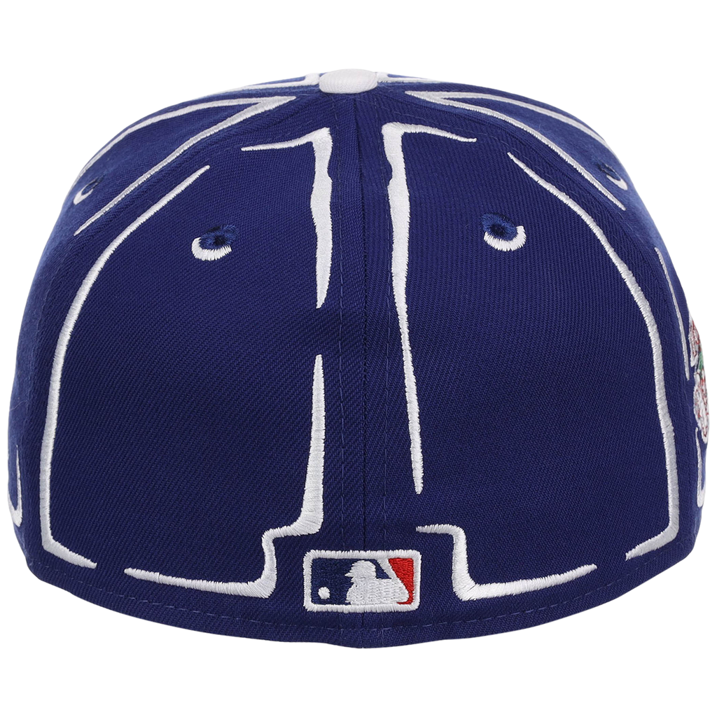 Los Angeles Dodgers Joshua Vides x MLB 'Outline' New Era 59FIFTY Collection