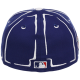 Los Angeles Dodgers Joshua Vides x MLB 'Outline' New Era 59FIFTY Collection
