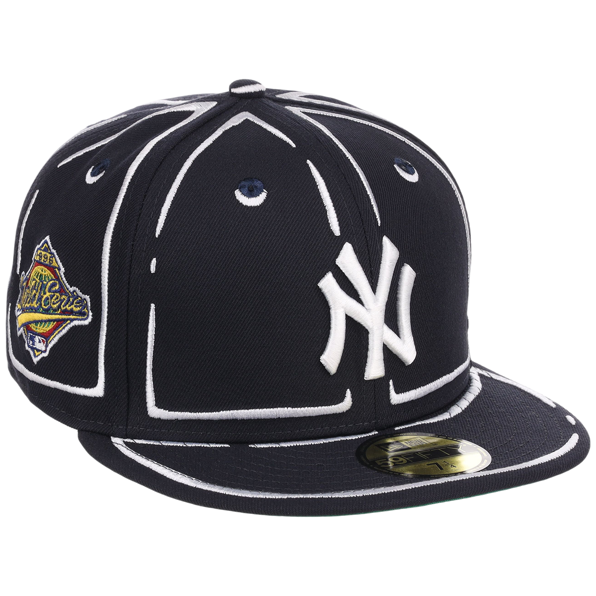 New York Yankees Joshua Vides x MLB 'Outline' New Era 59FIFTY Collection