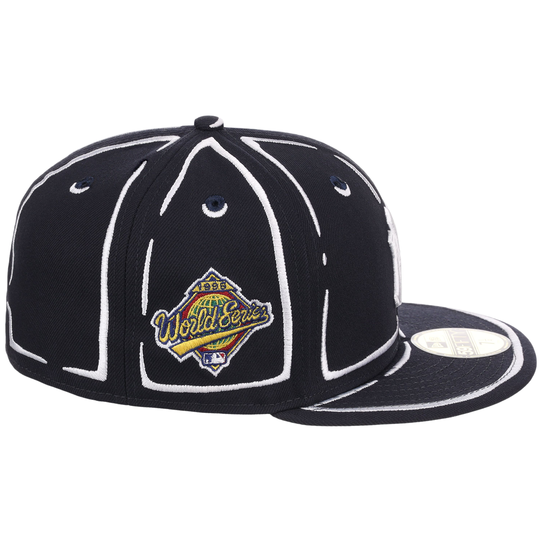 New York Yankees Joshua Vides x MLB 'Outline' New Era 59FIFTY Collection