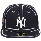 New York Yankees Joshua Vides x MLB 'Outline' New Era 59FIFTY Collection