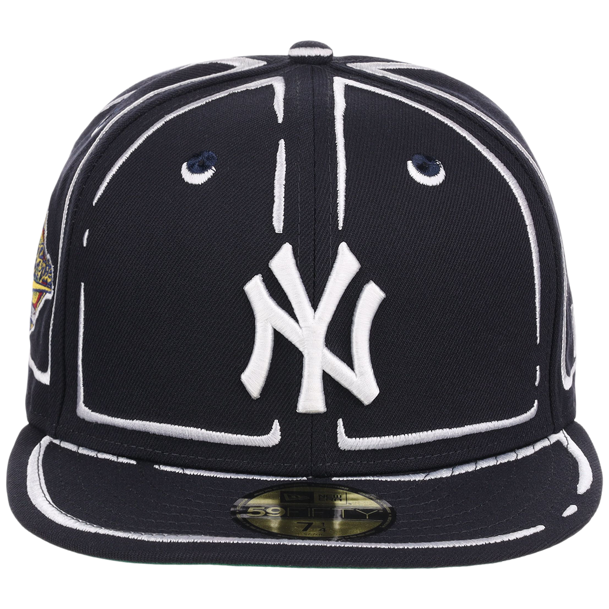 New York Yankees Joshua Vides x MLB 'Outline' New Era 59FIFTY Collection