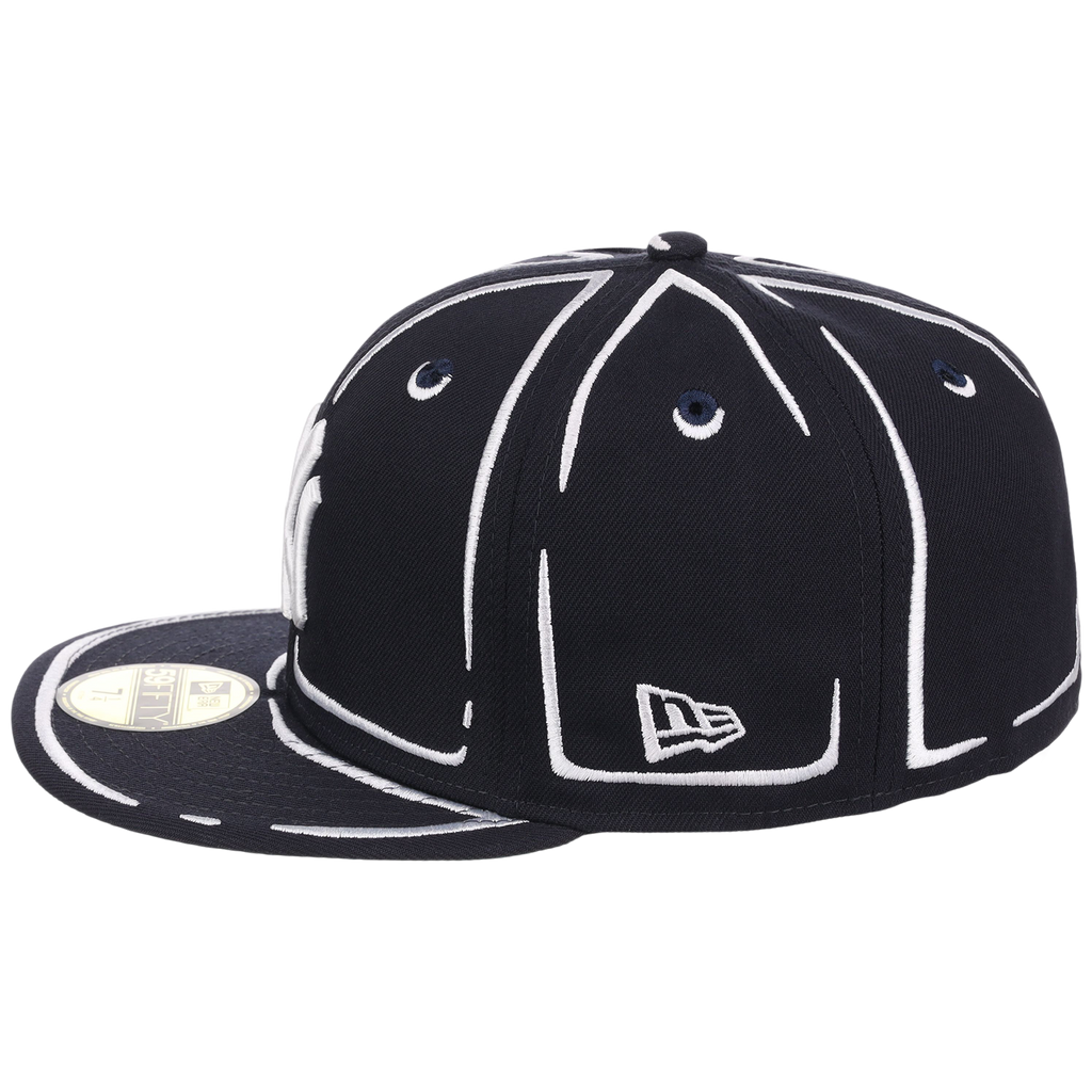 New York Yankees Joshua Vides x MLB 'Outline' New Era 59FIFTY Collection