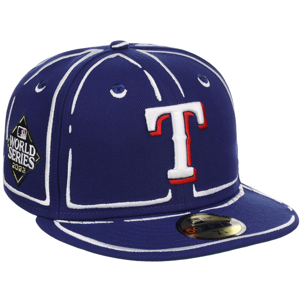 Texas Rangers Joshua Vides x MLB 'Outline' New Era 59FIFTY Collection