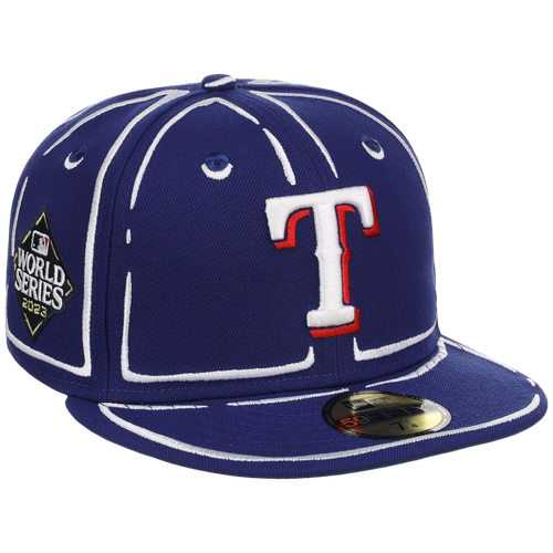 Texas Rangers Joshua Vides x MLB 'Outline' New Era 59FIFTY Collection