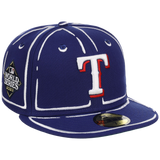 Texas Rangers Joshua Vides x MLB 'Outline' New Era 59FIFTY Collection