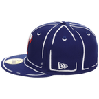Texas Rangers Joshua Vides x MLB 'Outline' New Era 59FIFTY Collection