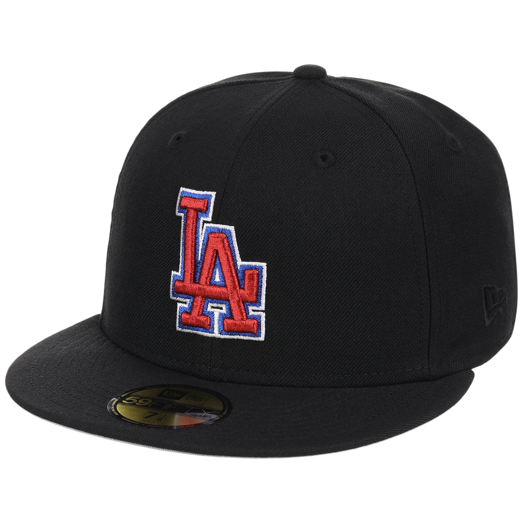 Los Angeles Dodgers Watts Homie Quan x MLB 'Memories Never Die' New Era 59FIFTY Collection (Black/Black/Gray)