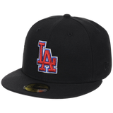 Los Angeles Dodgers Watts Homie Quan x MLB 'Memories Never Die' New Era 59FIFTY Collection (Black/Black/Gray)