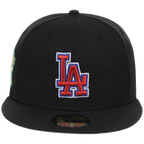 Los Angeles Dodgers Watts Homie Quan x MLB 'Memories Never Die' New Era 59FIFTY Collection (Black/Black/Gray)