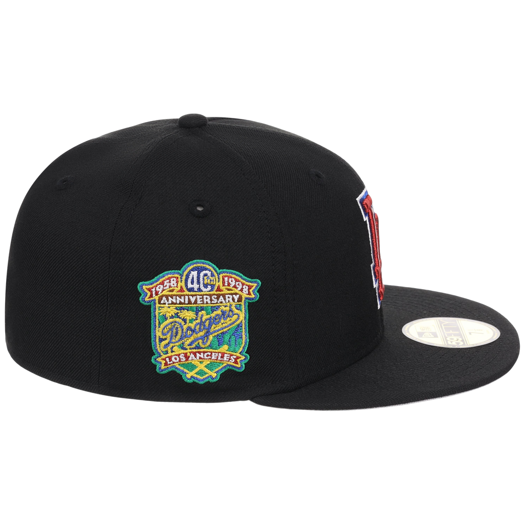Los Angeles Dodgers Watts Homie Quan x MLB 'Memories Never Die' New Era 59FIFTY Collection (Black/Black/Gray)