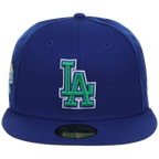 Los Angeles Dodgers Watts Homie Quan x MLB 'Memories Never Die' New Era 59FIFTY Collection (Royal/Royal/Gray)