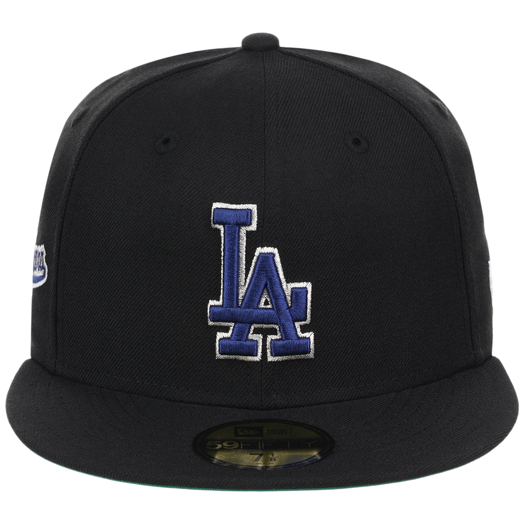 Los Angeles Dodgers Watts Homie Quan x MLB 'Memories Never Die' New Era 59FIFTY Collection (Black/Black/Kelly Green)