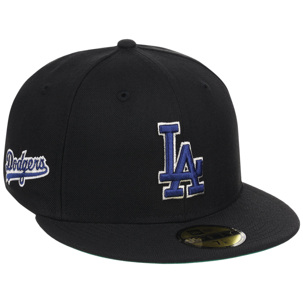 Los Angeles Dodgers Watts Homie Quan x MLB 'Memories Never Die' New Era 59FIFTY Collection (Black/Black/Kelly Green)
