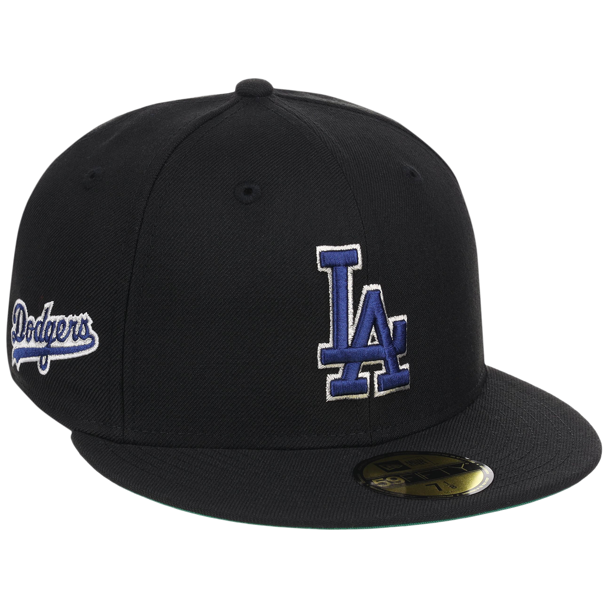 Los Angeles Dodgers Watts Homie Quan x MLB 'Memories Never Die' New Era 59FIFTY Collection (Black/Black/Kelly Green)
