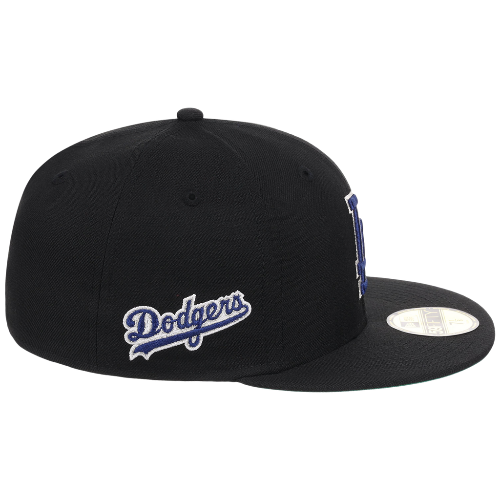 Los Angeles Dodgers Watts Homie Quan x MLB 'Memories Never Die' New Era 59FIFTY Collection (Black/Black/Kelly Green)