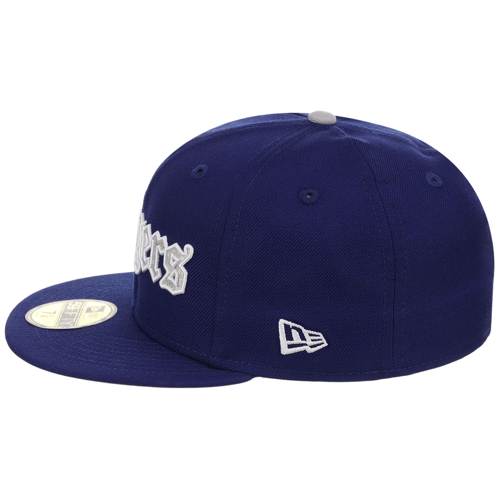 Los Angeles Dodgers Watts Homie Quan x MLB 'Memories Never Die' New Era 59FIFTY Collection (Dark Royal/Dark Royal/Gray)