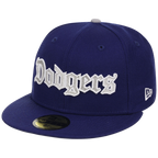 Los Angeles Dodgers Watts Homie Quan x MLB 'Memories Never Die' New Era 59FIFTY Collection (Dark Royal/Dark Royal/Gray)