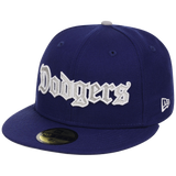 Los Angeles Dodgers Watts Homie Quan x MLB 'Memories Never Die' New Era 59FIFTY Collection (Dark Royal/Dark Royal/Gray)