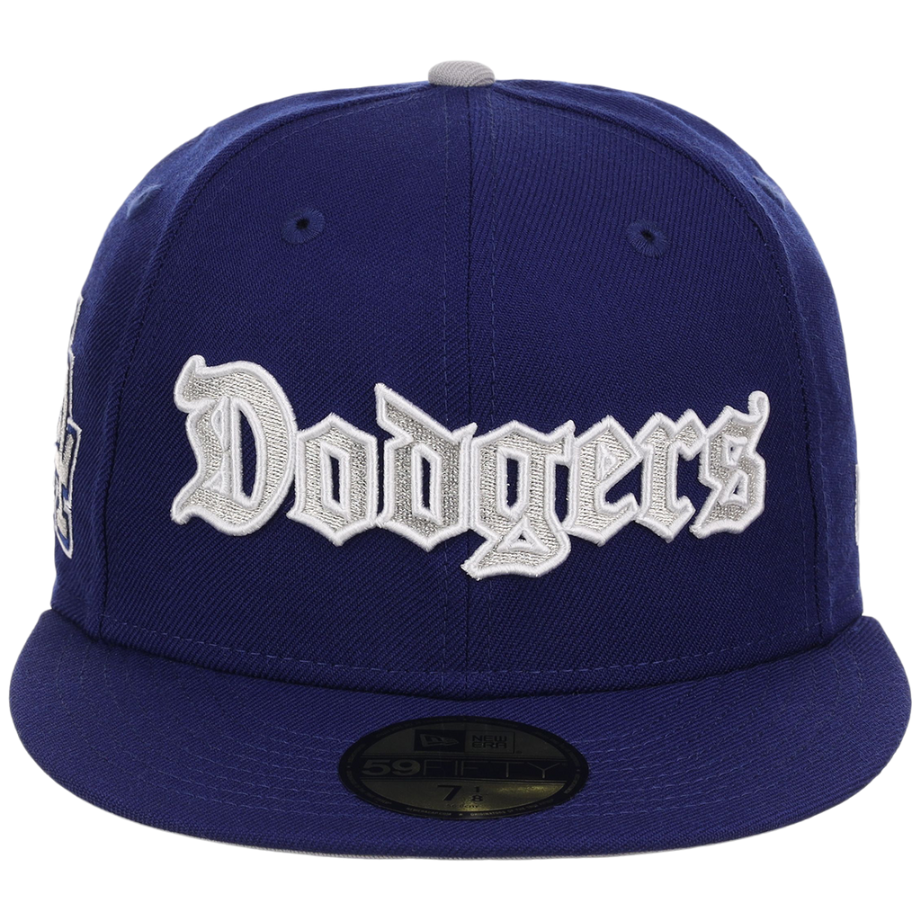 Los Angeles Dodgers Watts Homie Quan x MLB 'Memories Never Die' New Era 59FIFTY Collection (Dark Royal/Dark Royal/Gray)