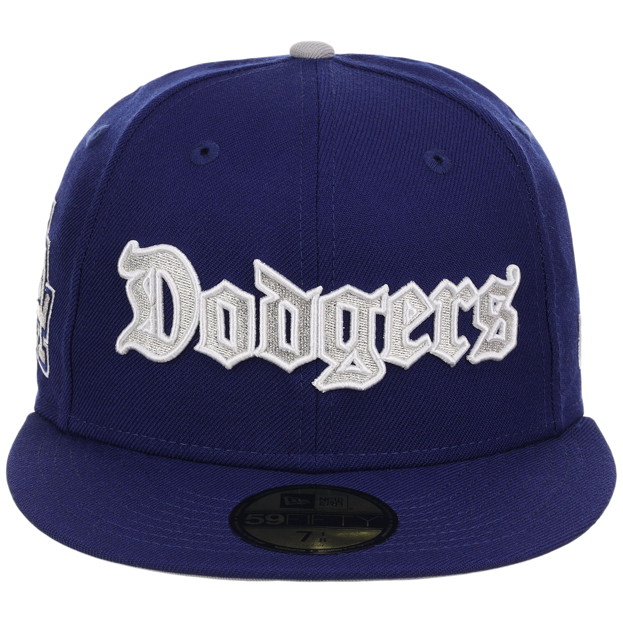 Los Angeles Dodgers Watts Homie Quan x MLB 'Memories Never Die' New Era 59FIFTY Collection (Dark Royal/Dark Royal/Gray)