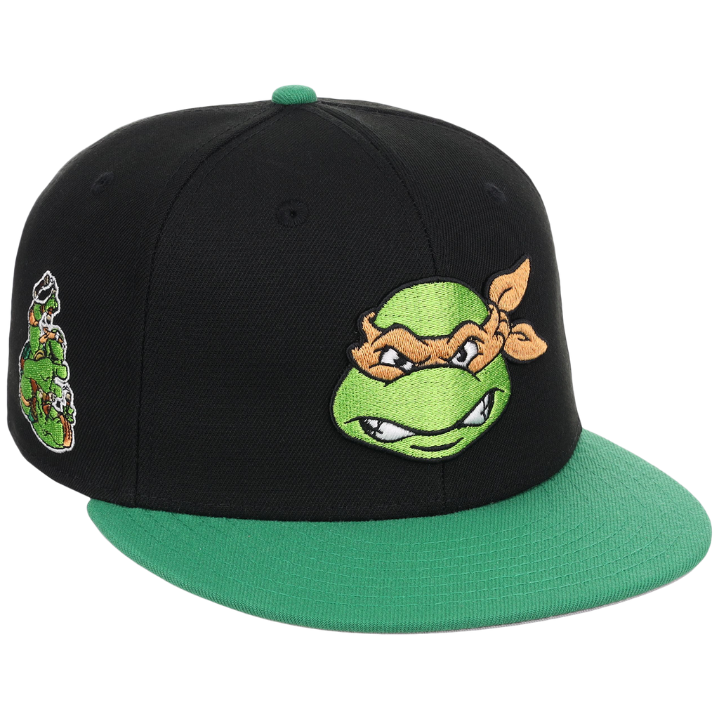 SATURDAY MORNING CARTOONS: TEENAGE MUTANT NINJA TURTLES - Michelangelo Turtles Fitted