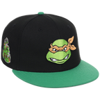 SATURDAY MORNING CARTOONS: TEENAGE MUTANT NINJA TURTLES - Michelangelo Turtles Fitted