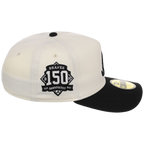 Atlanta Braves MLB Chrome Noir New Era 59FORTY