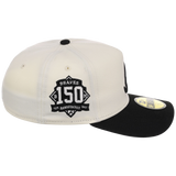 Atlanta Braves MLB Chrome Noir New Era 59FORTY