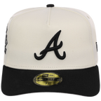Atlanta Braves MLB Chrome Noir New Era 59FORTY
