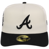 Atlanta Braves MLB Chrome Noir New Era 59FORTY
