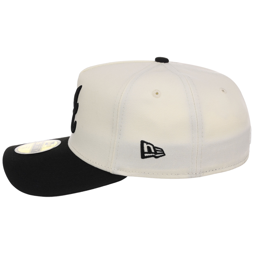 Atlanta Braves MLB Chrome Noir New Era 59FORTY