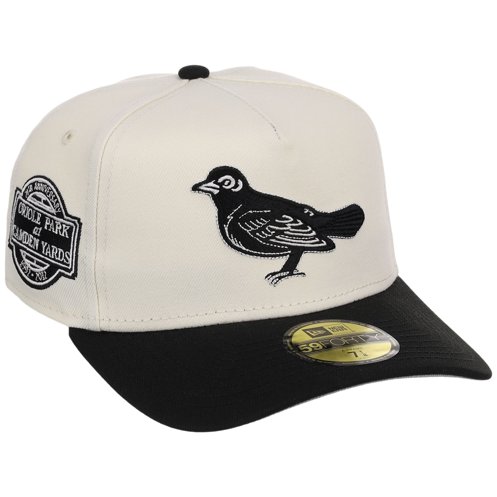 Baltimore Orioles MLB Chrome Noir New Era 59FORTY