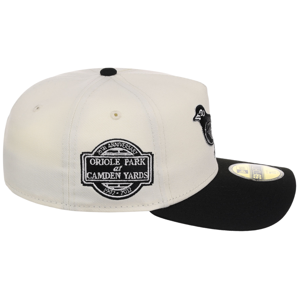Baltimore Orioles MLB Chrome Noir New Era 59FORTY