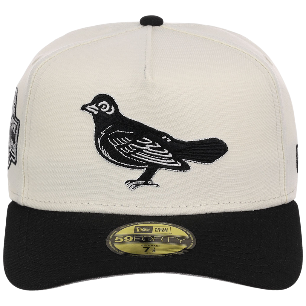 Baltimore Orioles MLB Chrome Noir New Era 59FORTY