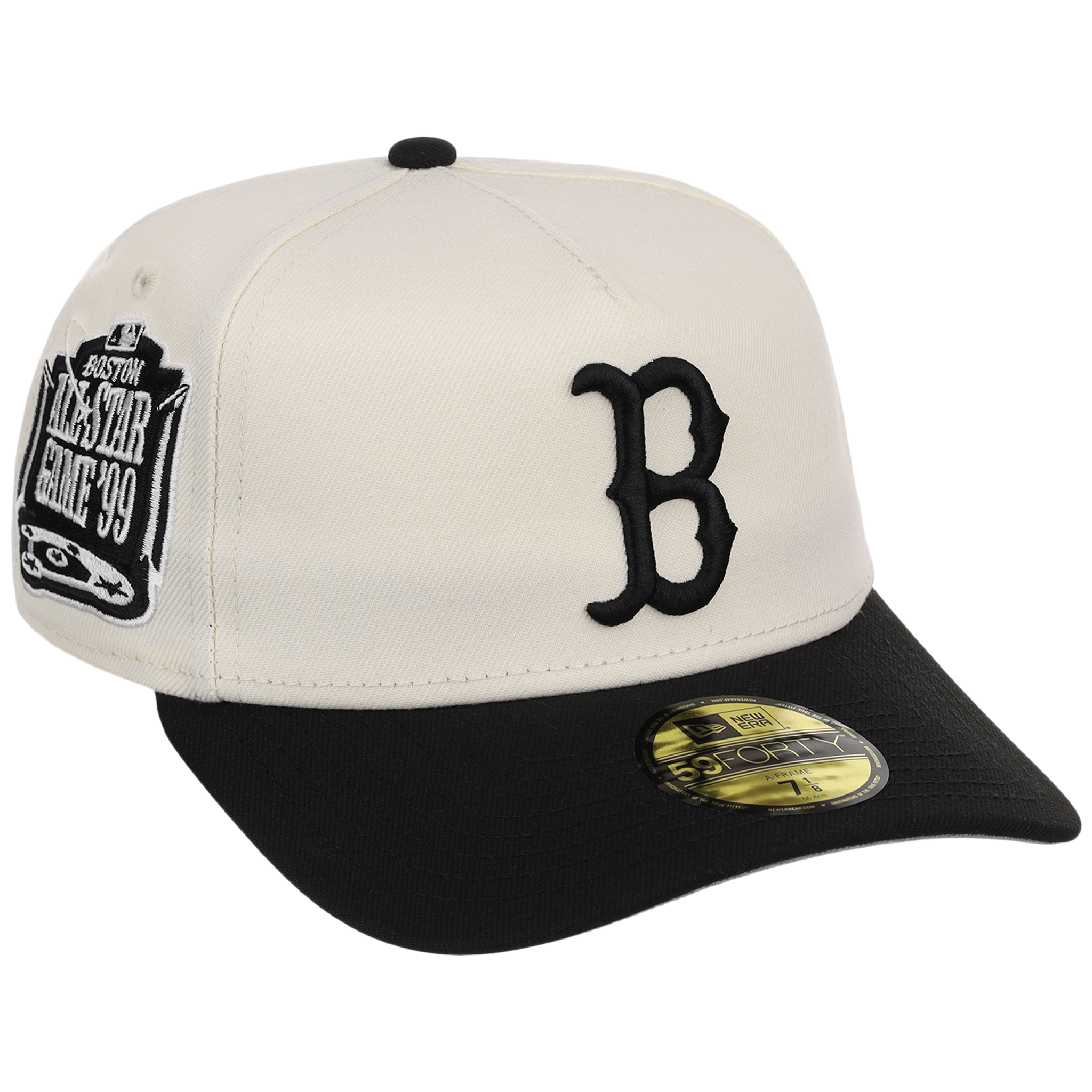 Boston Red Sox MLB Chrome Noir New Era 59FORTY