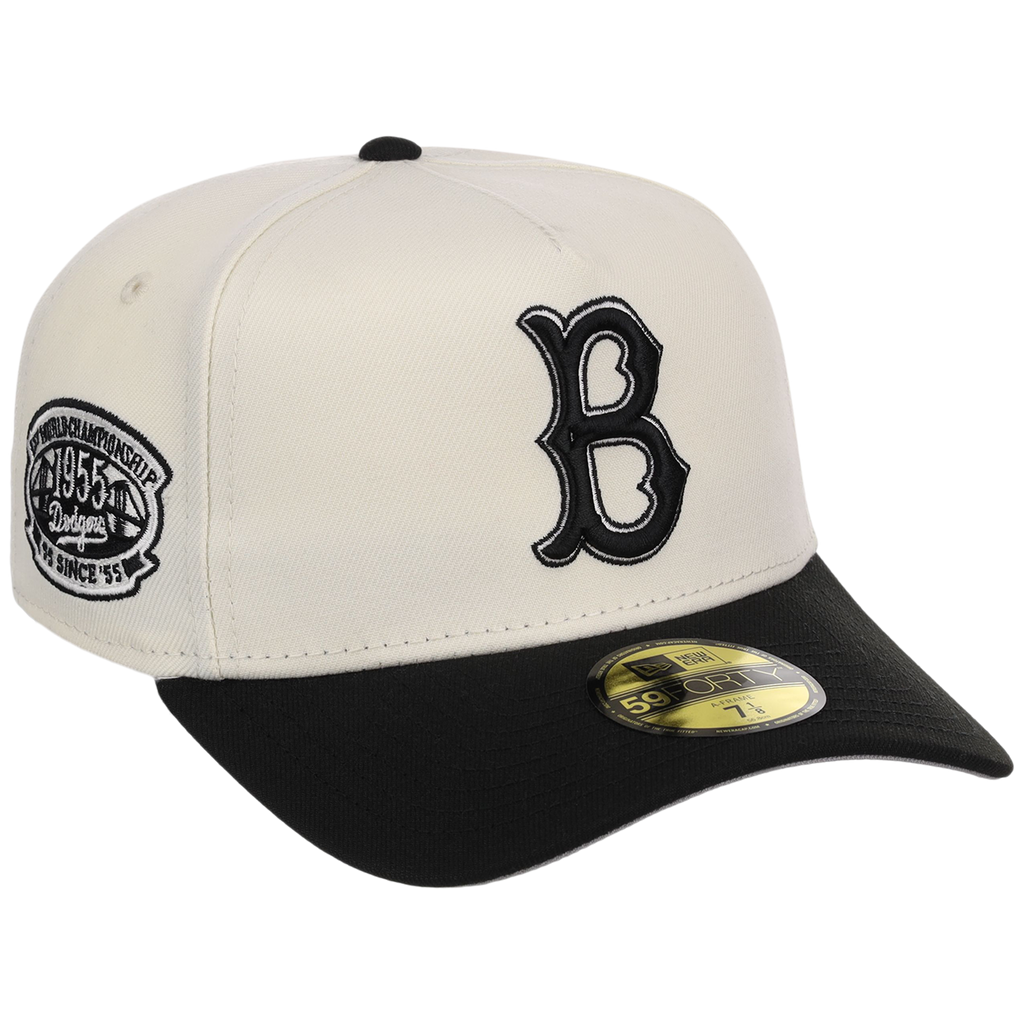 Brooklyn Dodgers MLB Chrome Noir New Era 59FORTY