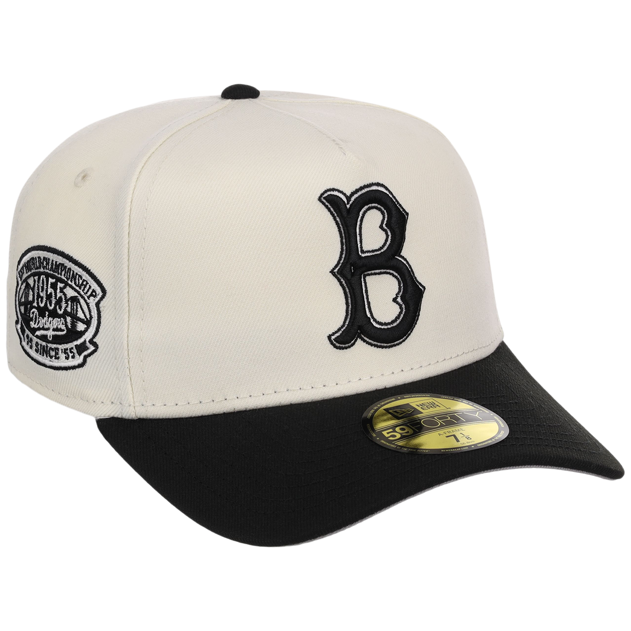 Brooklyn Dodgers MLB Chrome Noir New Era 59FORTY