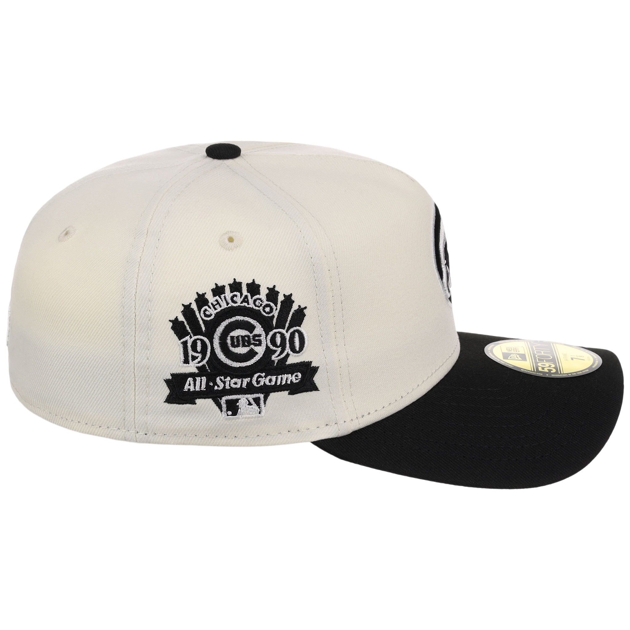 Chicago Cubs MLB Chrome Noir New Era 59FORTY