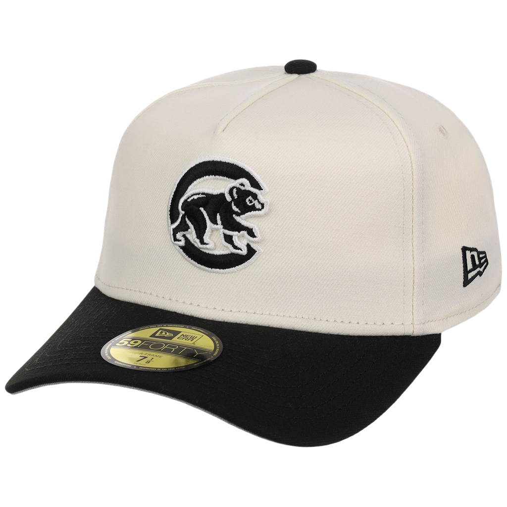 Chicago Cubs MLB Chrome Noir New Era 59FORTY