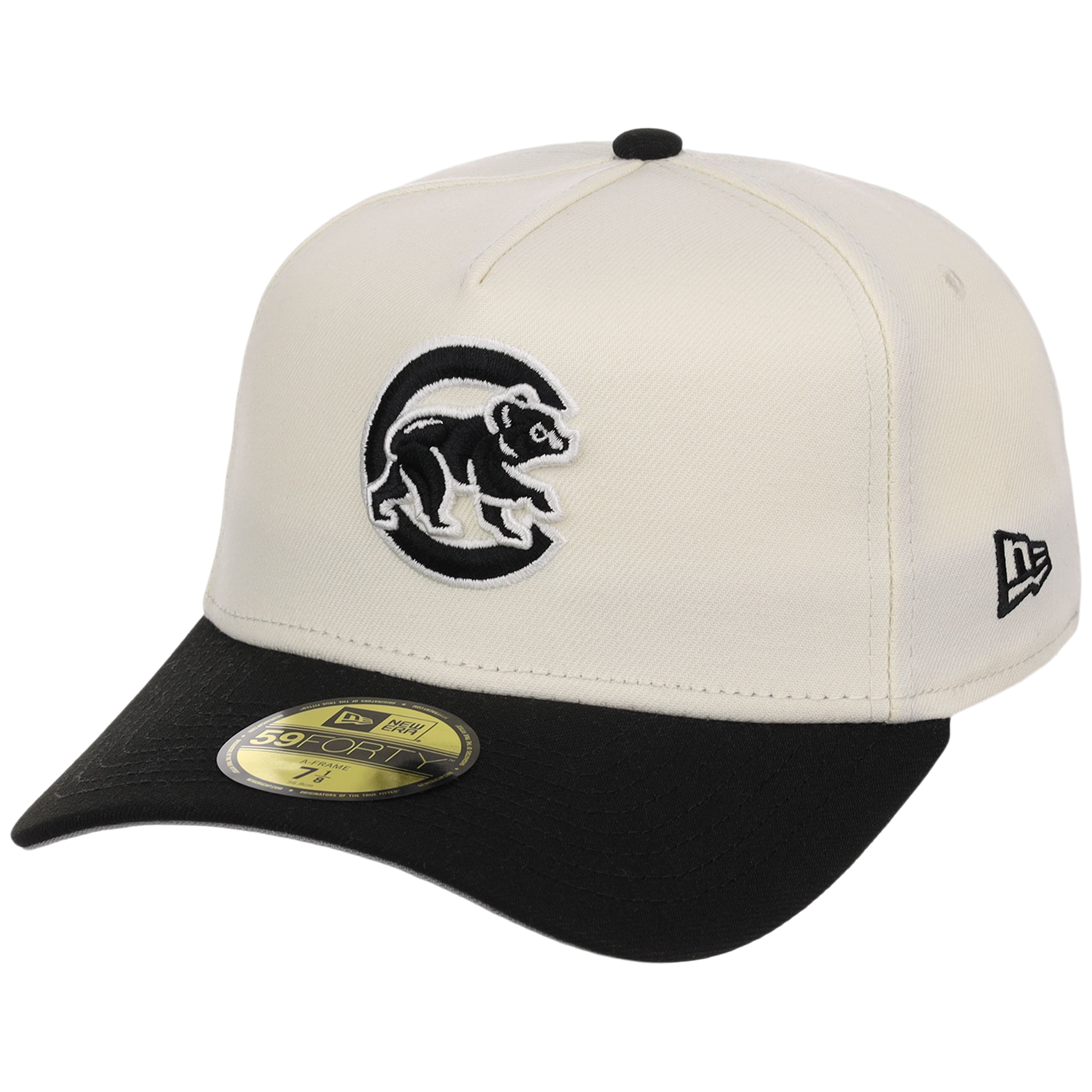 Chicago Cubs MLB Chrome Noir New Era 59FORTY