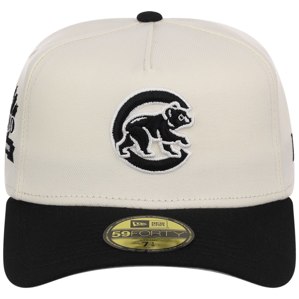 Chicago Cubs MLB Chrome Noir New Era 59FORTY