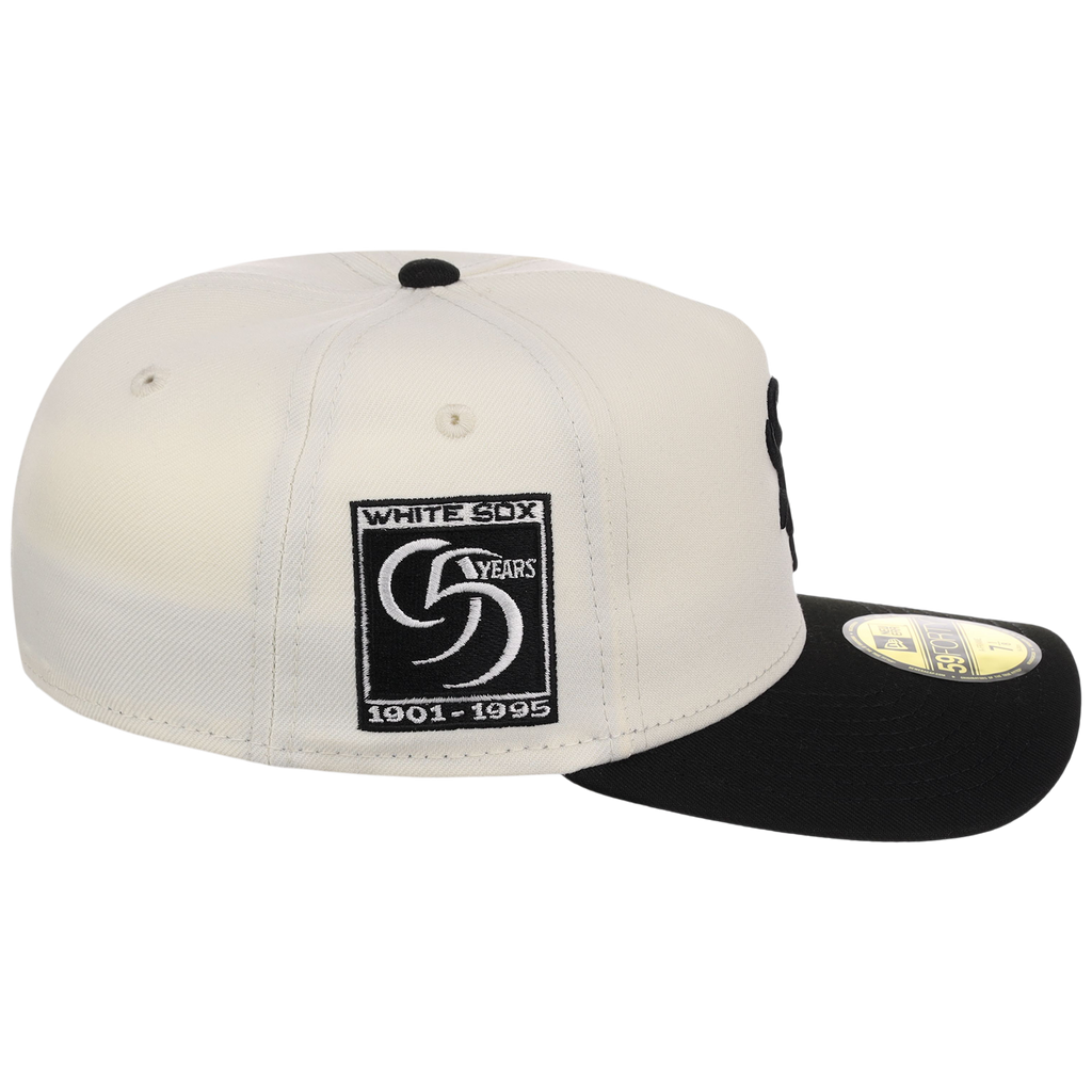 Chicago White Sox MLB Chrome Noir New Era 59FORTY