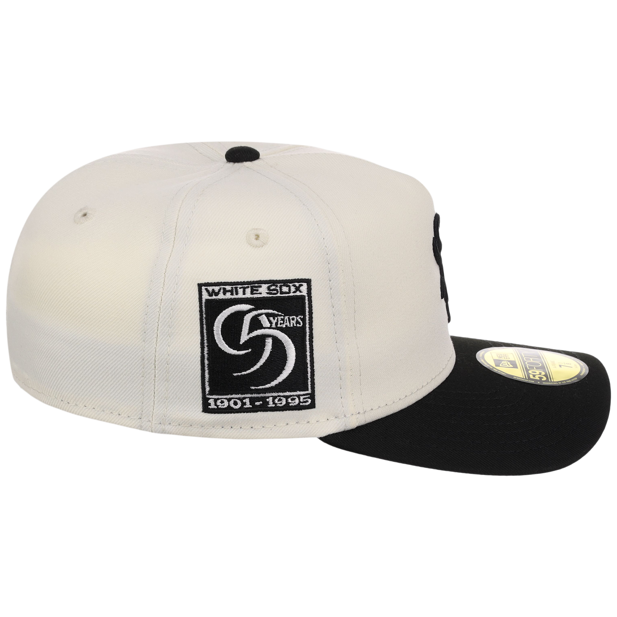 Chicago White Sox MLB Chrome Noir New Era 59FORTY