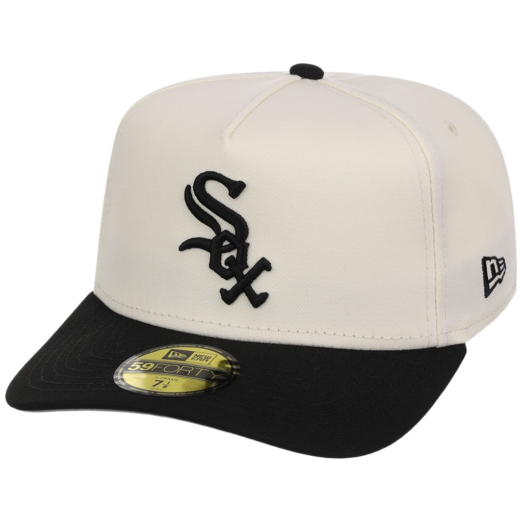 Chicago White Sox MLB Chrome Noir New Era 59FORTY